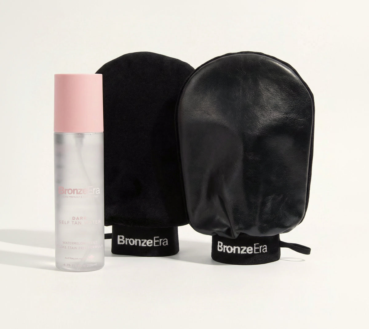 Dark Self-Tan Water & Double-Sided Tanning Mitt Bundle